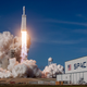 Launch of the SpaceX Falcon Heavy on February 6, 2018.